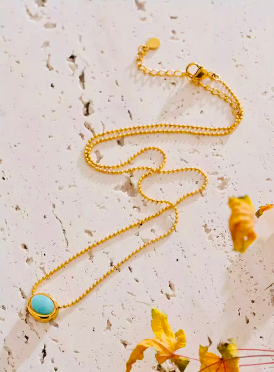 Zoe Stainless Steel Necklace