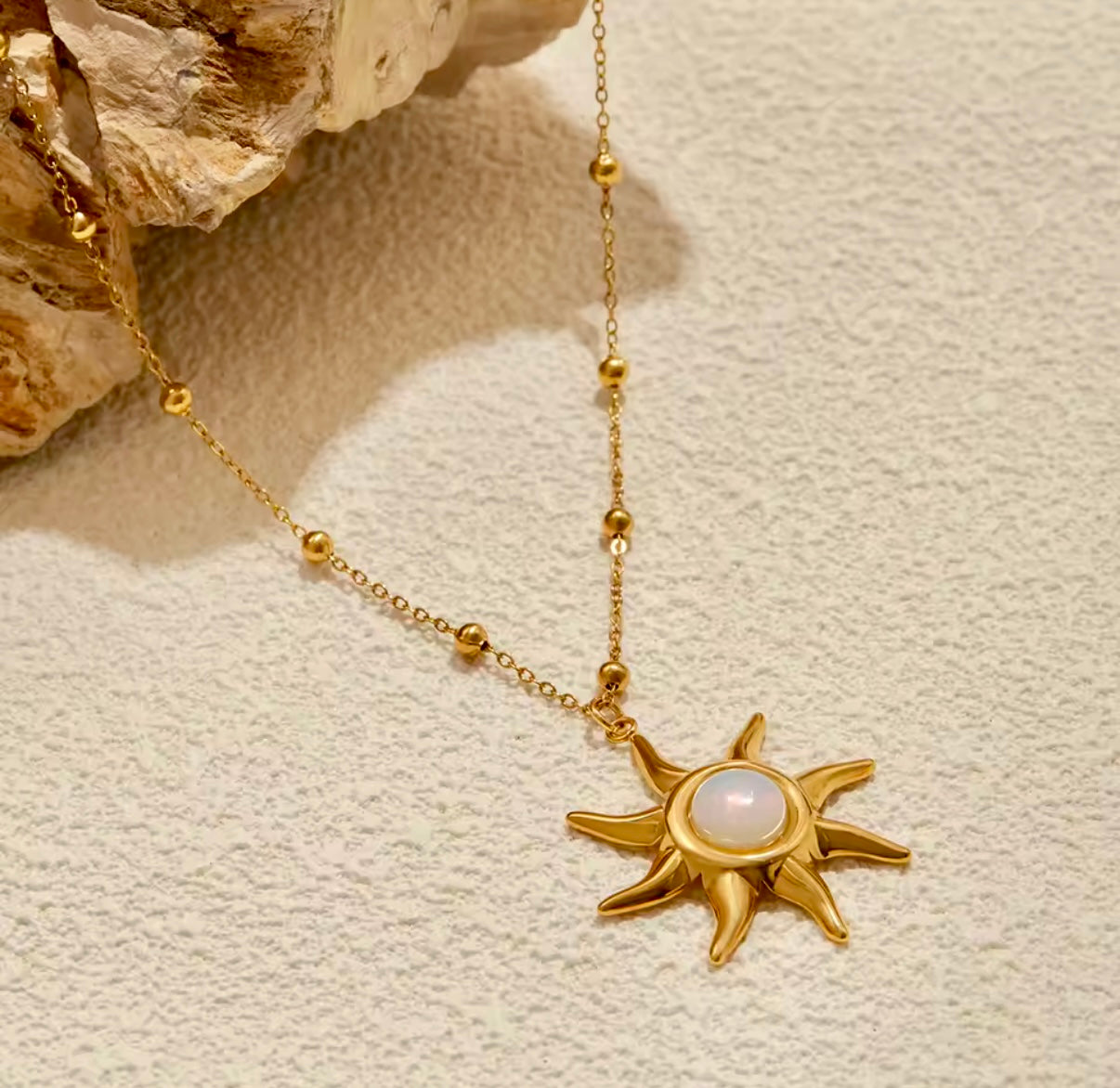 Sunny Mode Stainless Steel Necklace