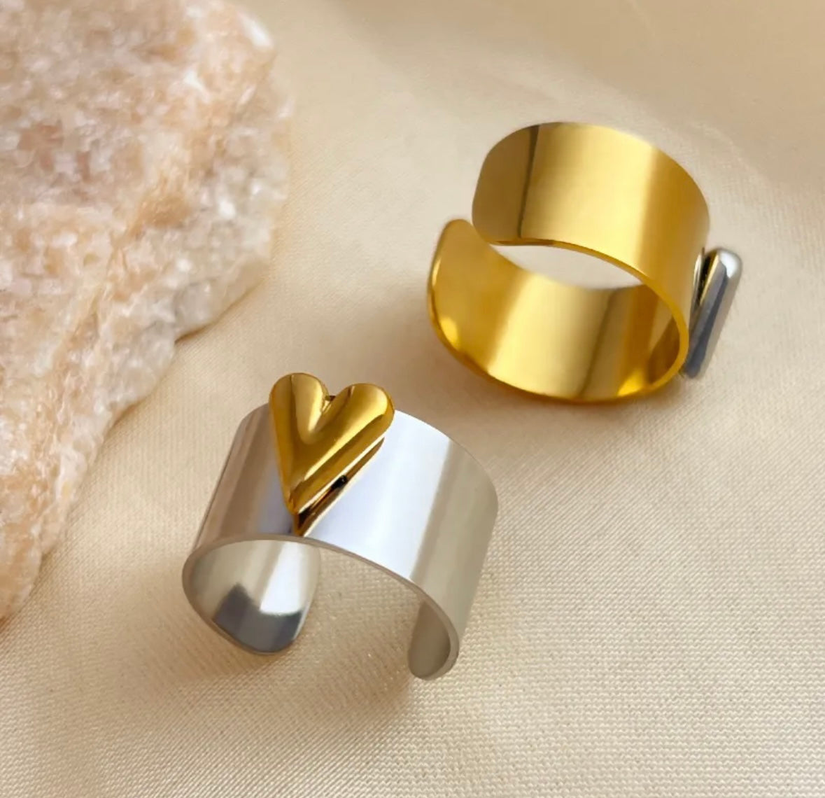 Sweet Love Stainless Steel Ring