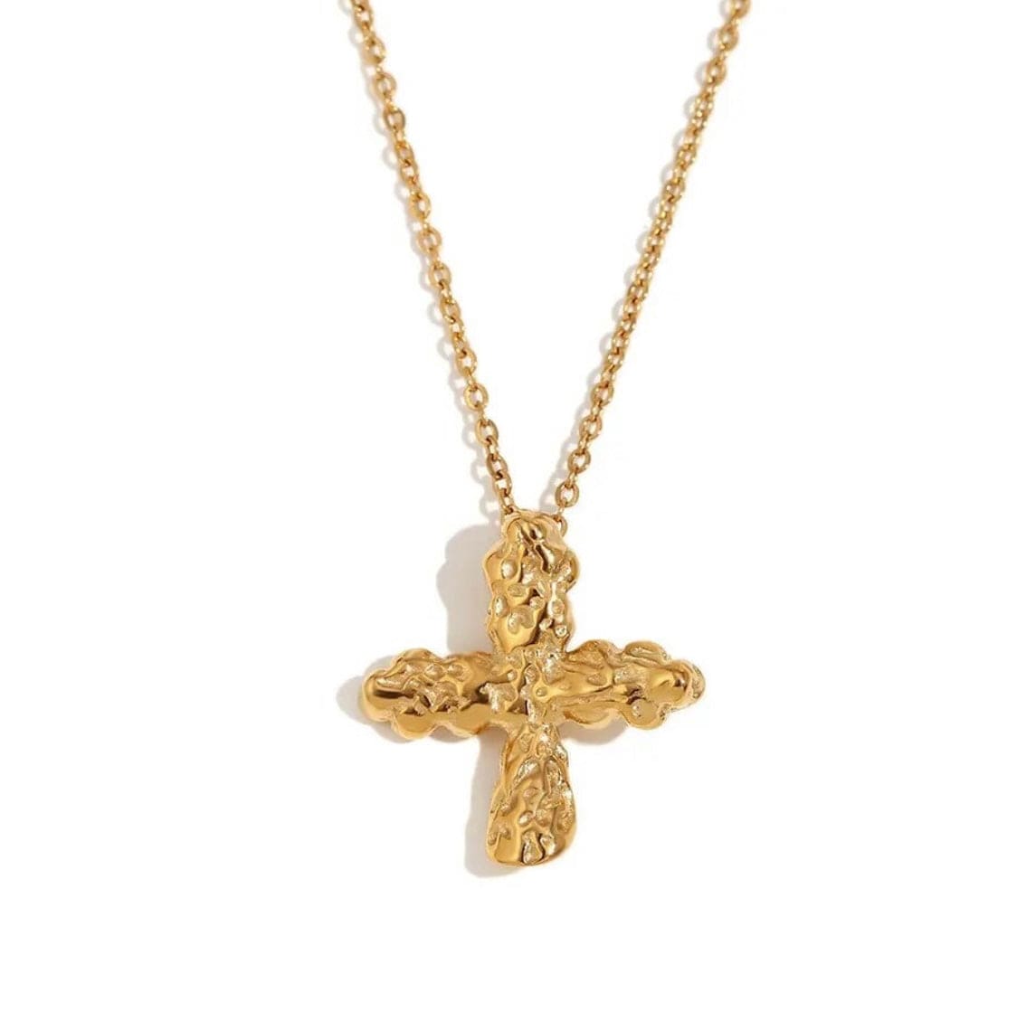 Grace Cross Stainless Steel Necklace