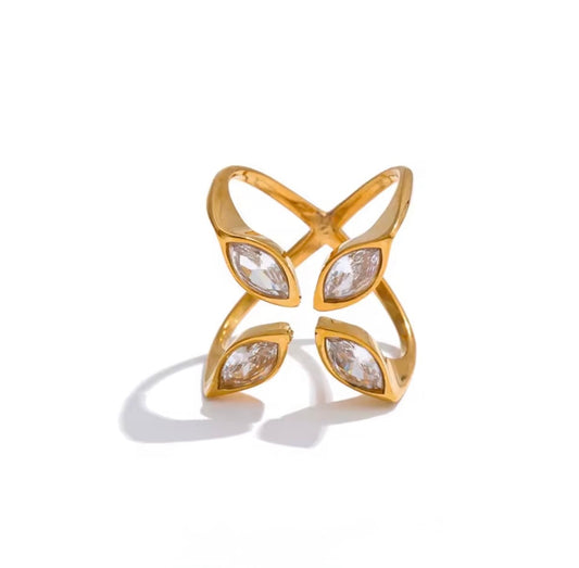 Helen Stainless Steel Ring