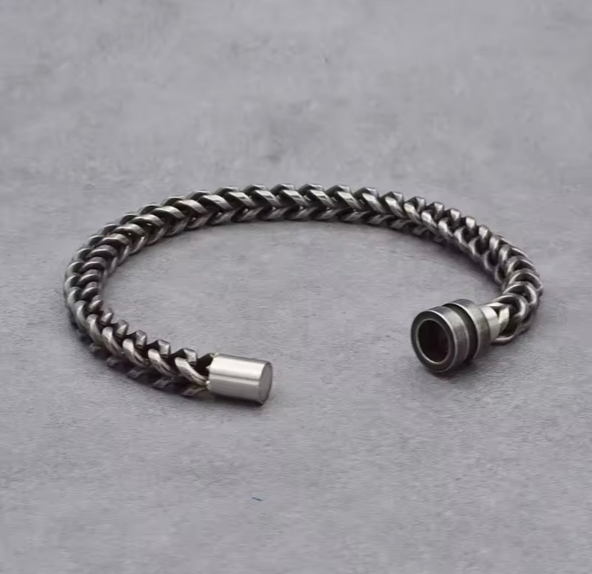 Vintage Stainless Steel Bracelet