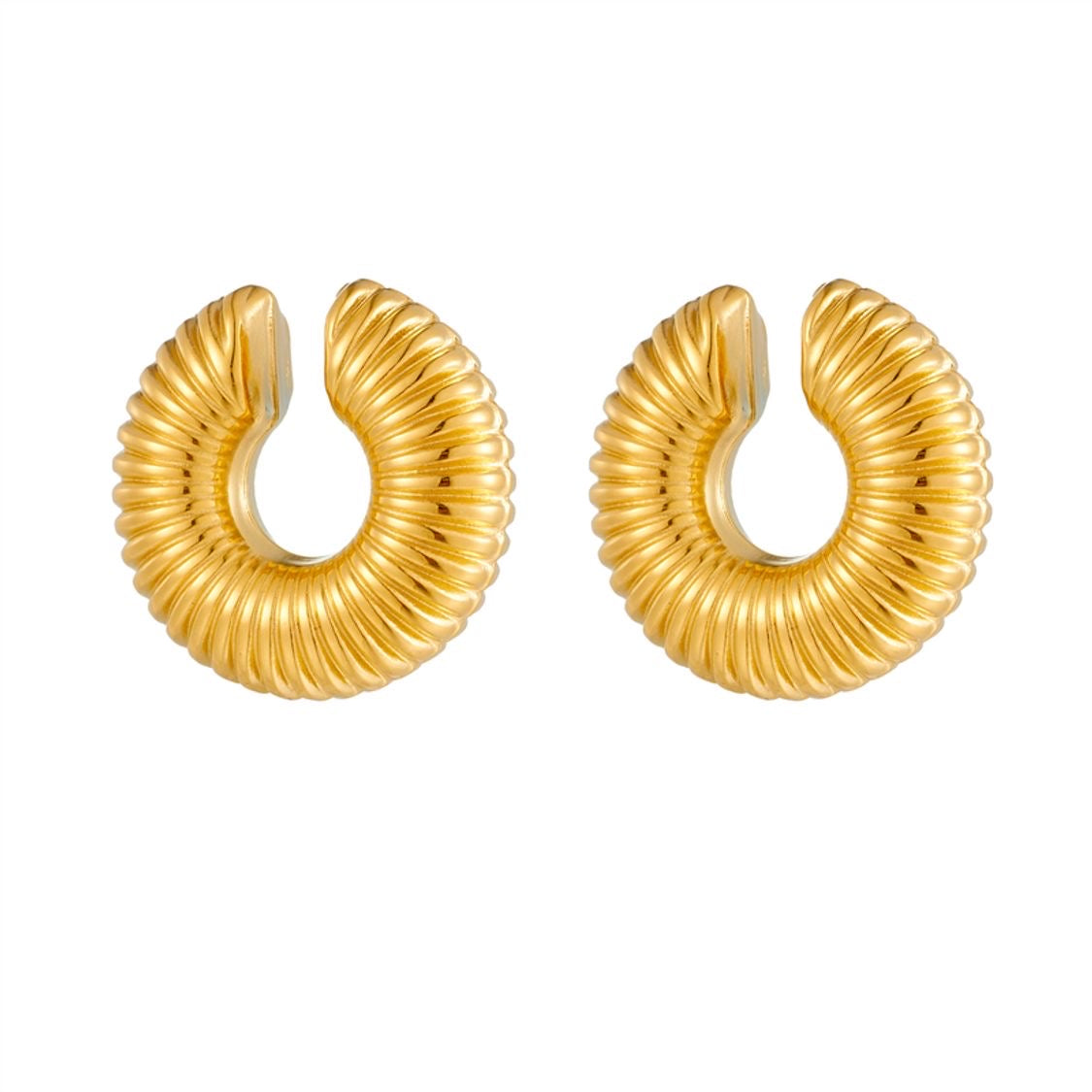 Chunky Spiral Ear Cuff