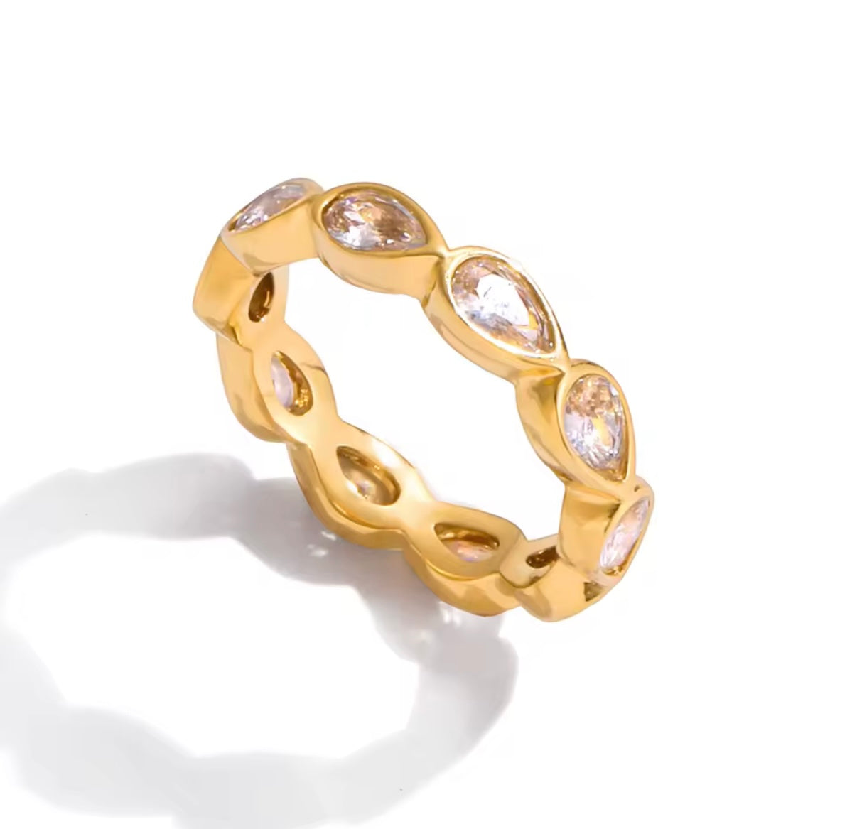 Radiant Stainless Steel Ring