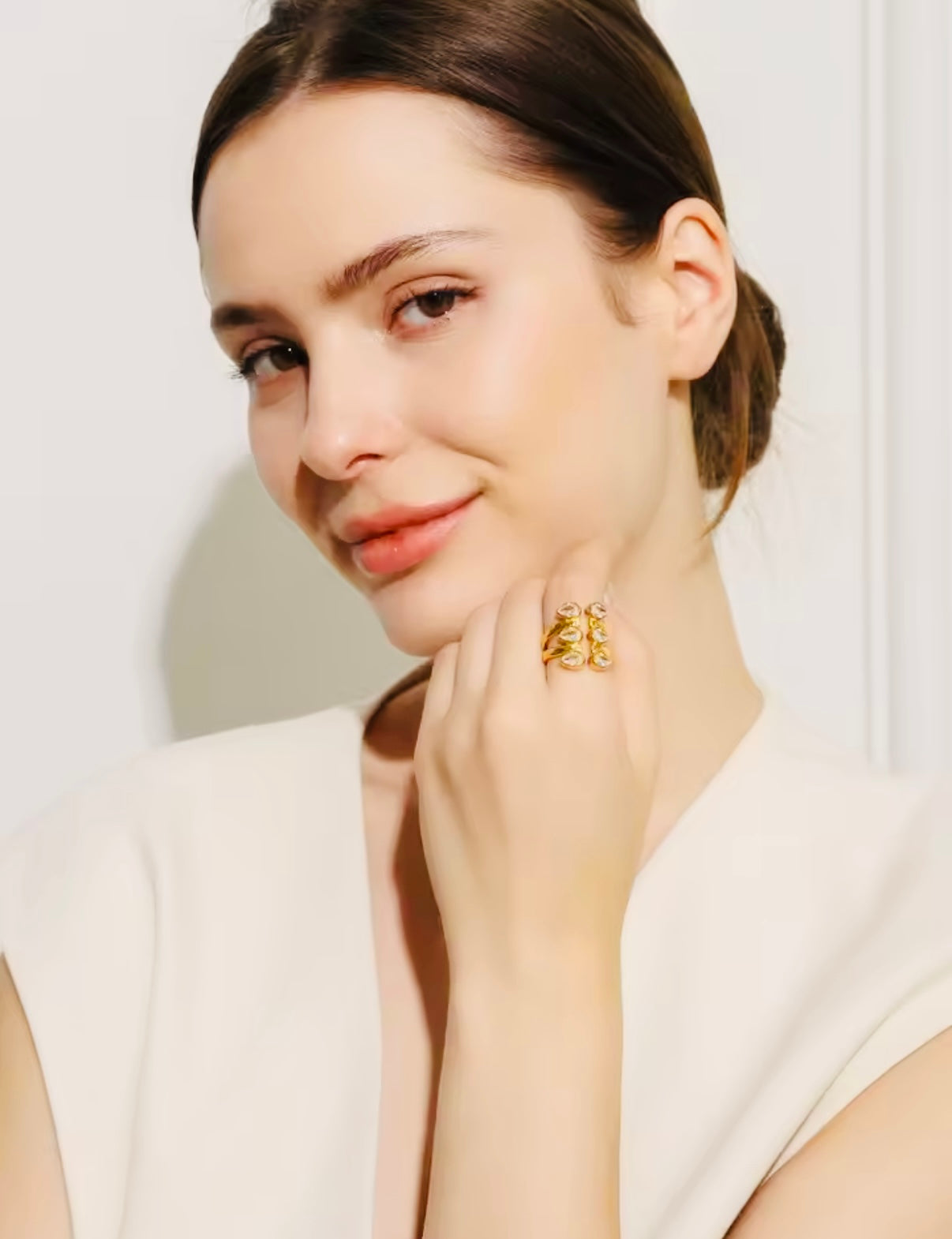 Elle Stainless Steel Ring