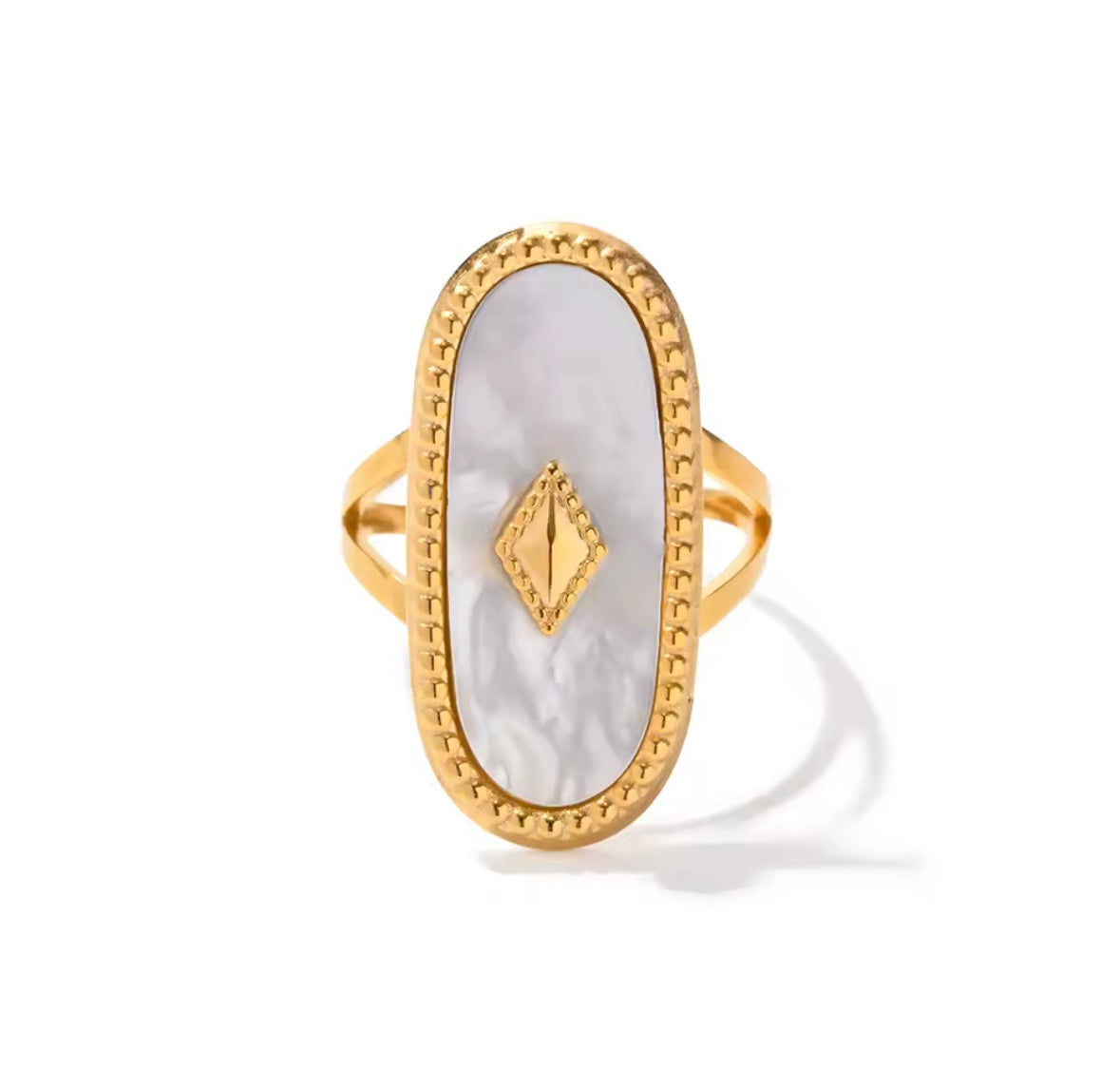 Camille Stainless Steel Ring