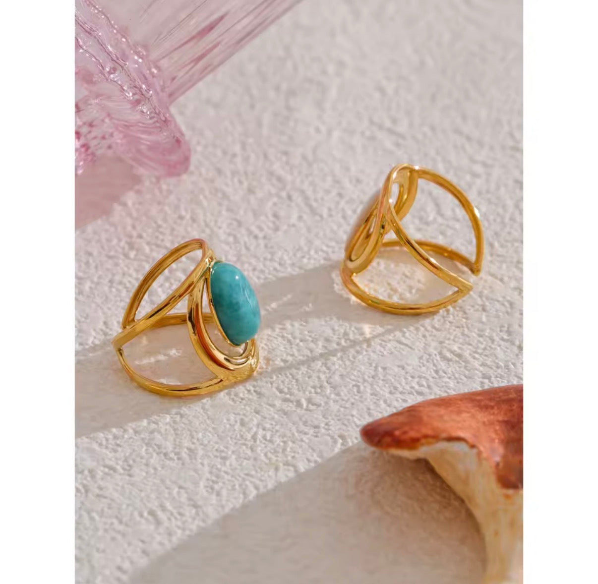 Marea Stainless Steel Ring