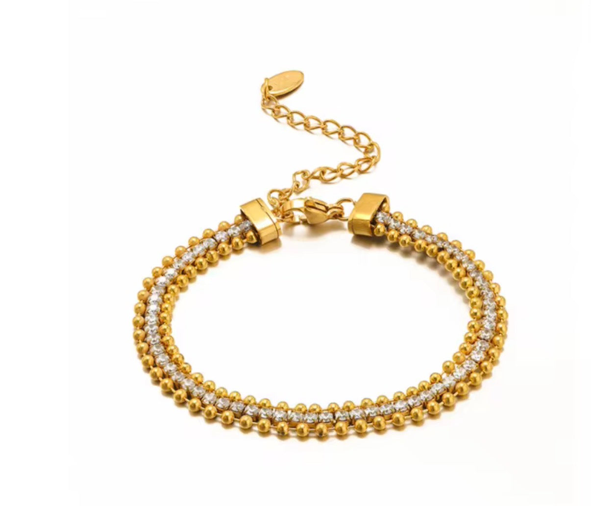 Grace Stainless Steel Chain Bracelet