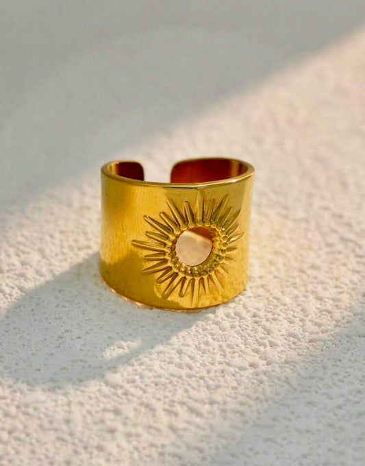 Radiant Stainless Steel Ring