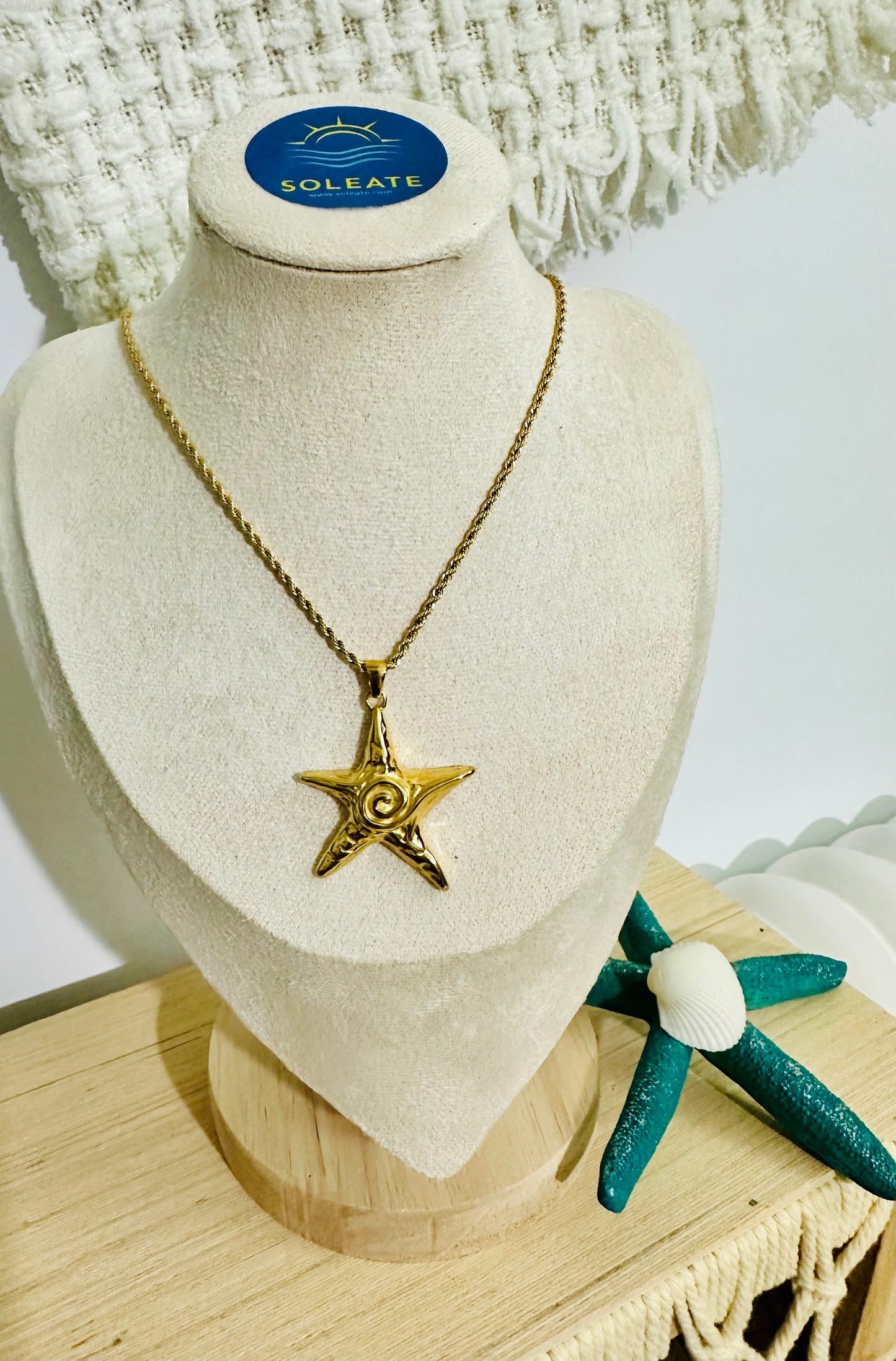 Starfish Stainless Steel Necklace