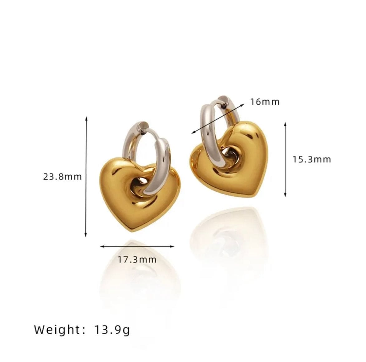 Candy Love Stainless Steel Earrings