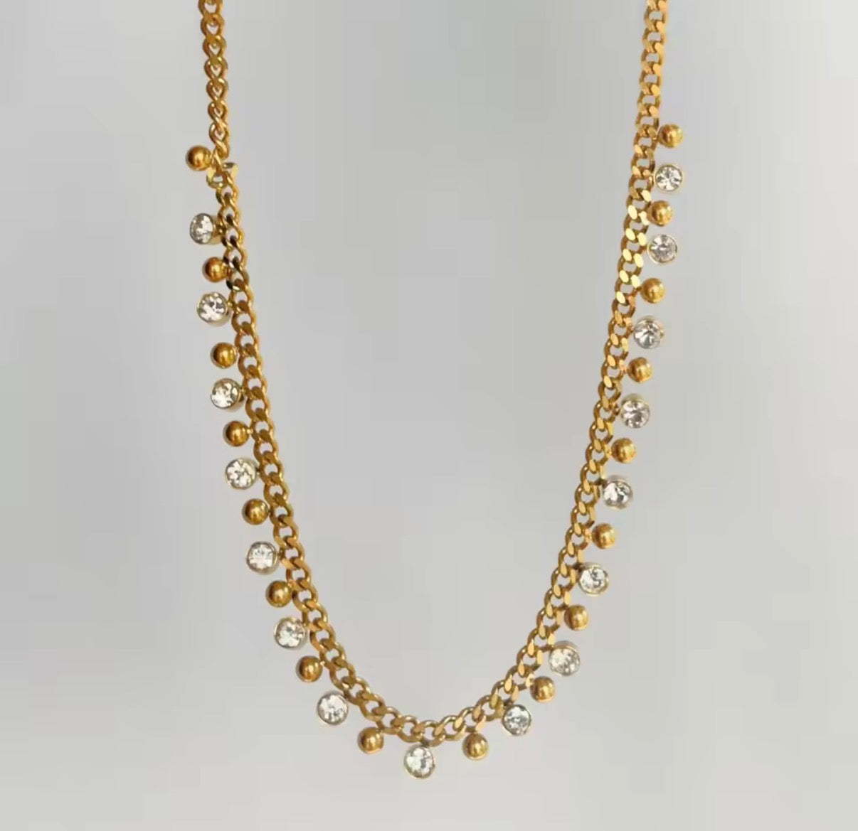 Spark Stainless Steel Necklace