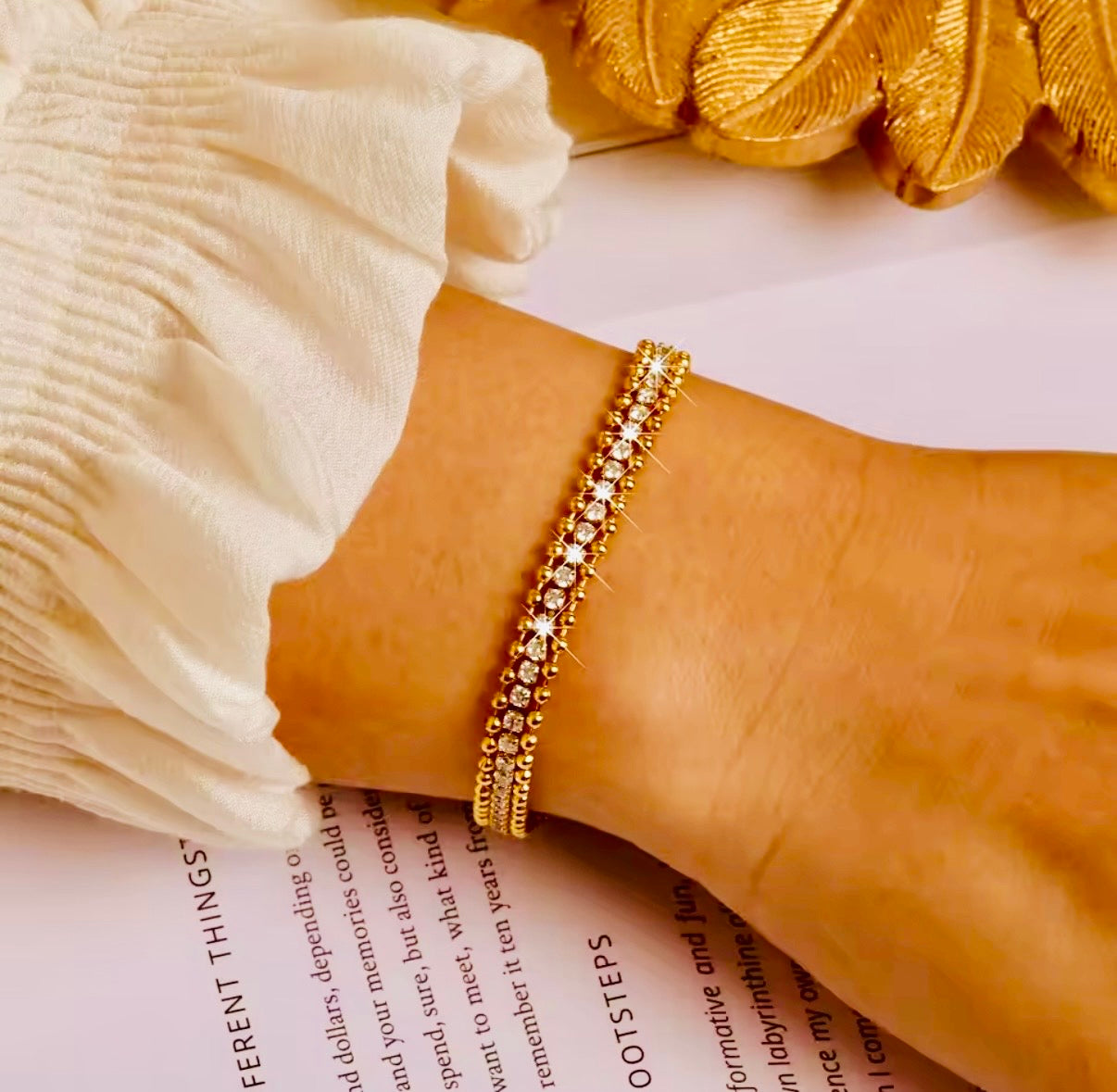 Grace Stainless Steel Chain Bracelet