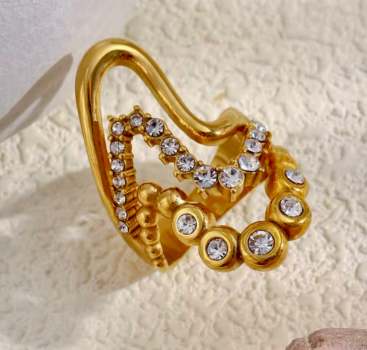 Allure Stainless Steel Ring