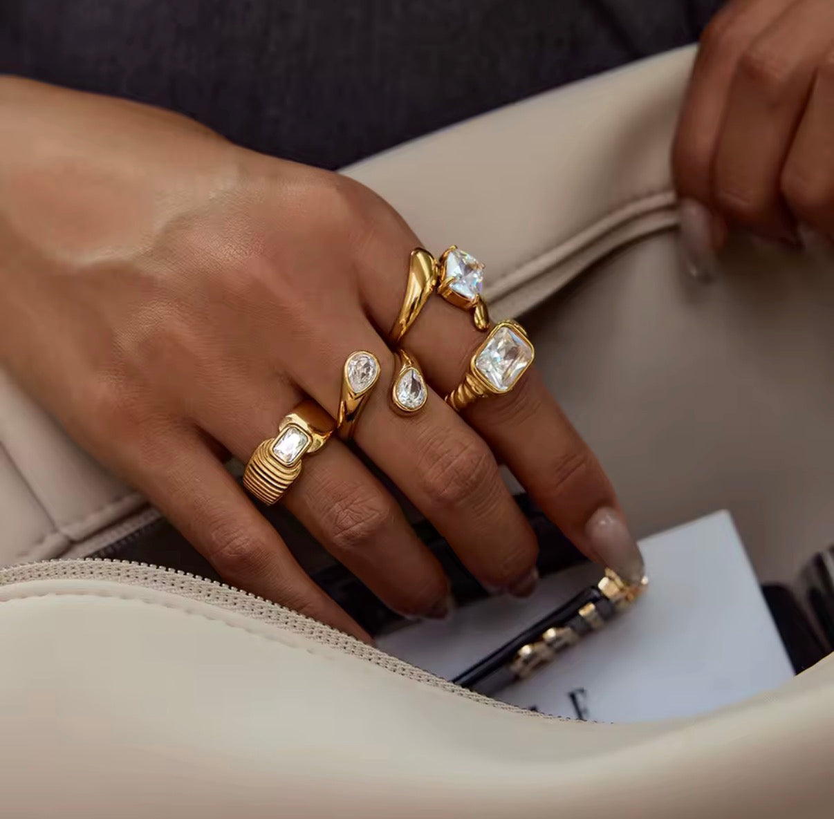 Chelsea Stainless Steel Ring