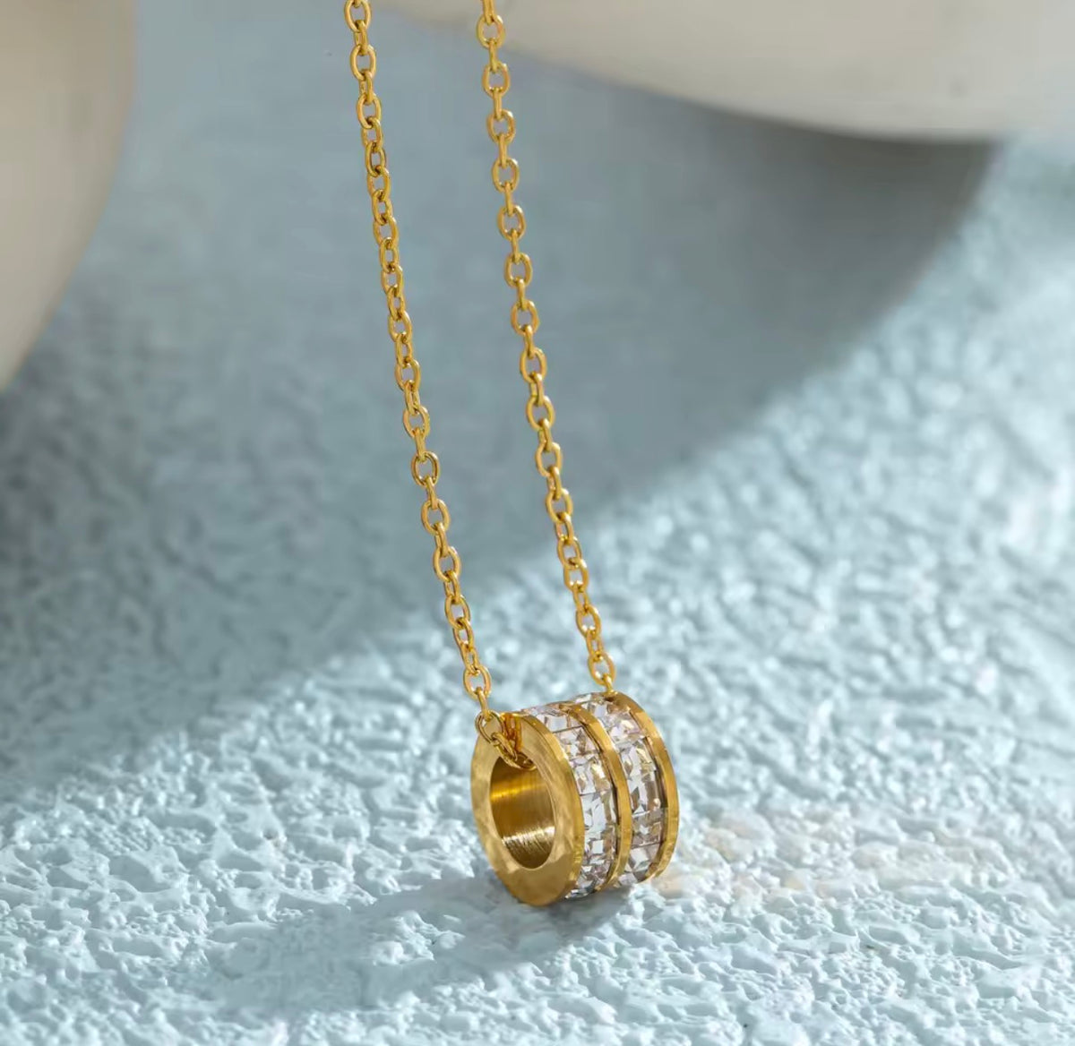Roller Stainless Steel Necklace