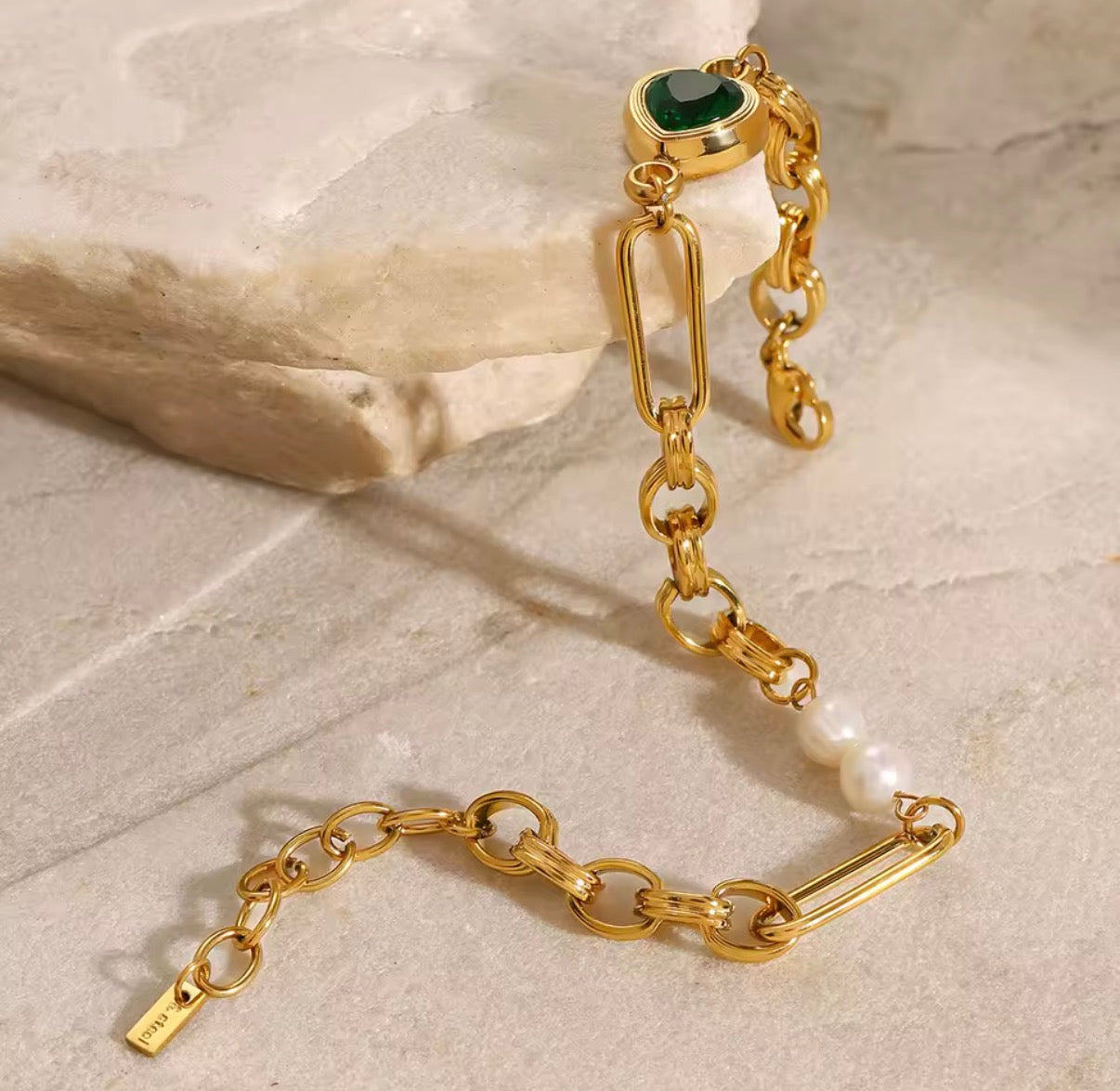 Radiant Stainless Steel Necklace Set