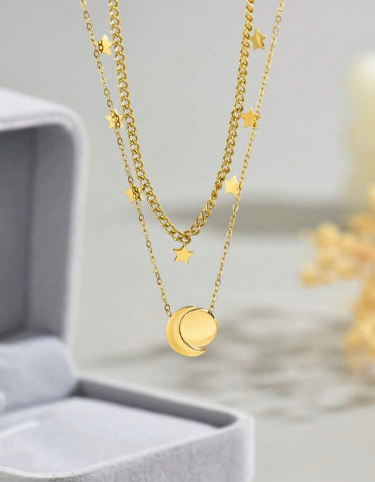 2DMoon Stainless Steel Necklace