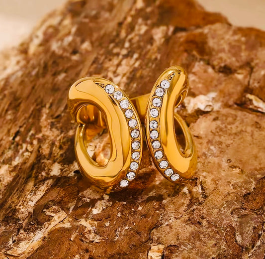 Belle Stainless Steel Ring