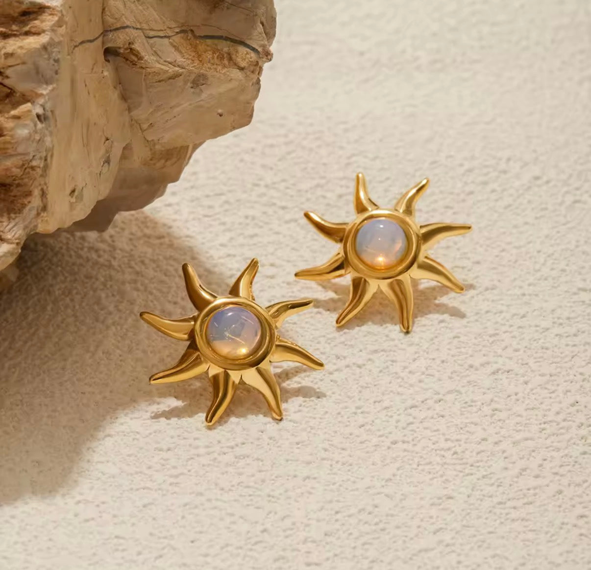 Sunny Mode Stainless Steel Earrings