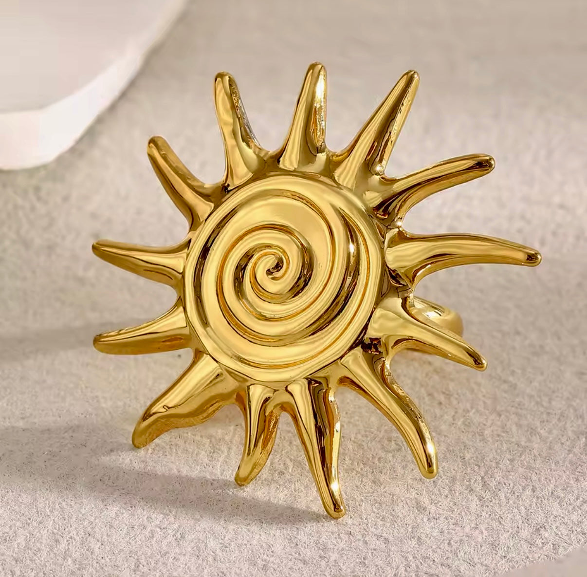 Sunshine Stainless Steel Ring