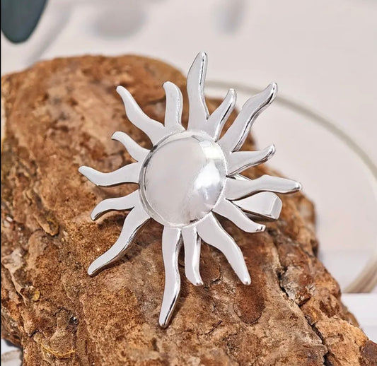 Sunshine 2 Stainless Steel Ring