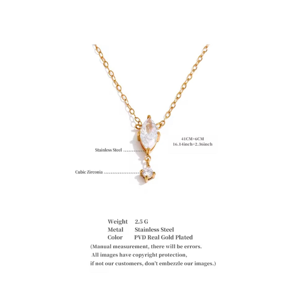 Enchanted Stainless Steel Necklace