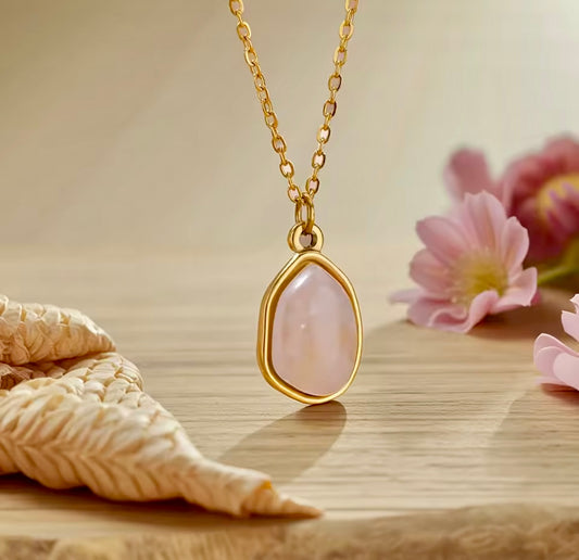 Rose Stainless Steel Necklace