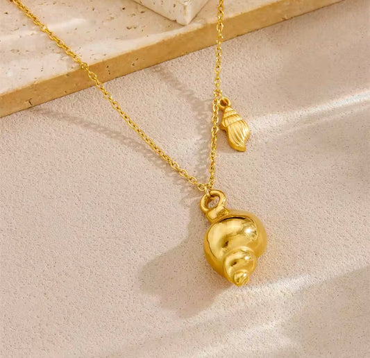 Caracol Stainless Steel Necklace