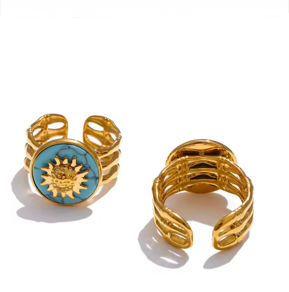 Shining Stainless Steel Ring