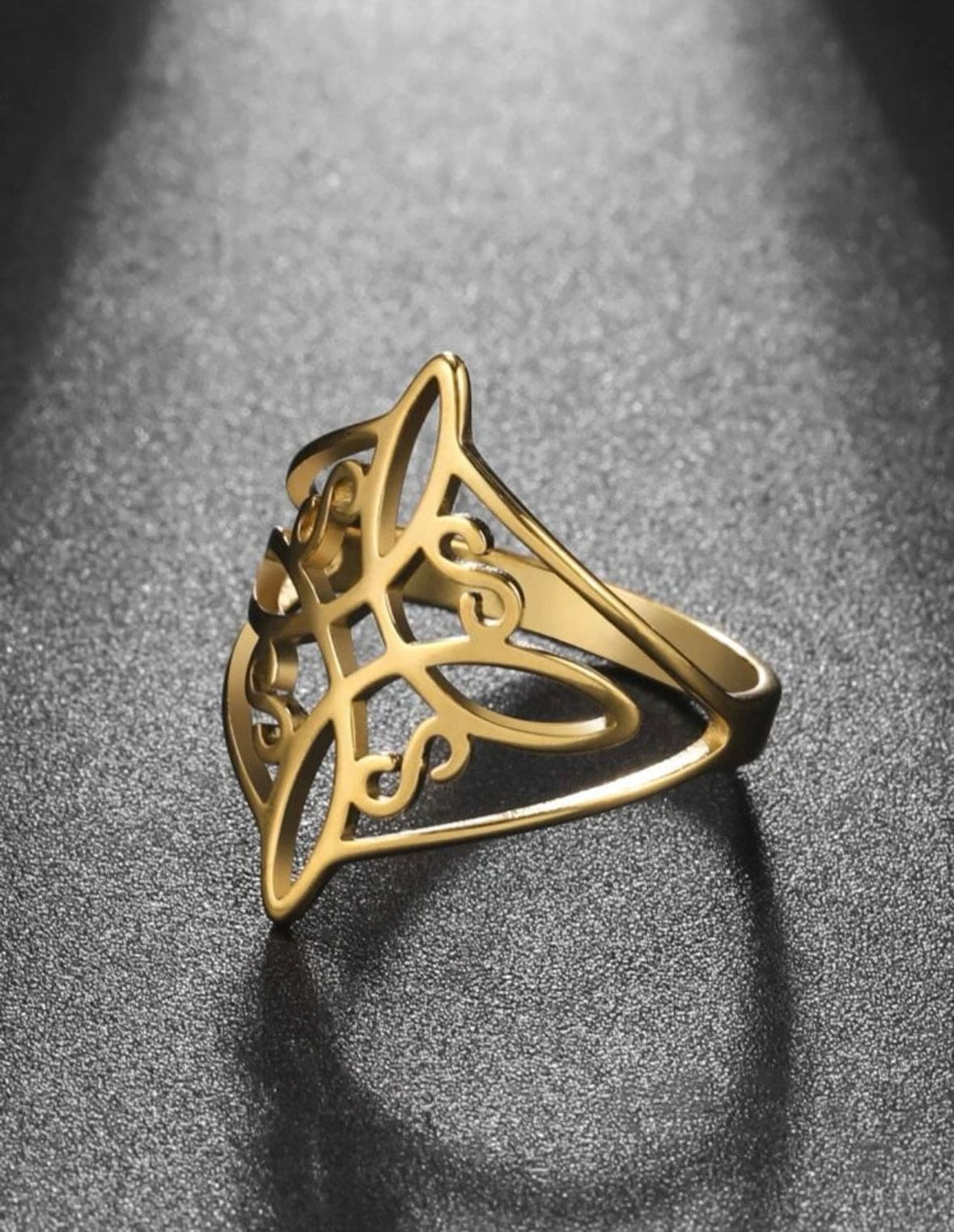 Celtic Stainless Steel Ring