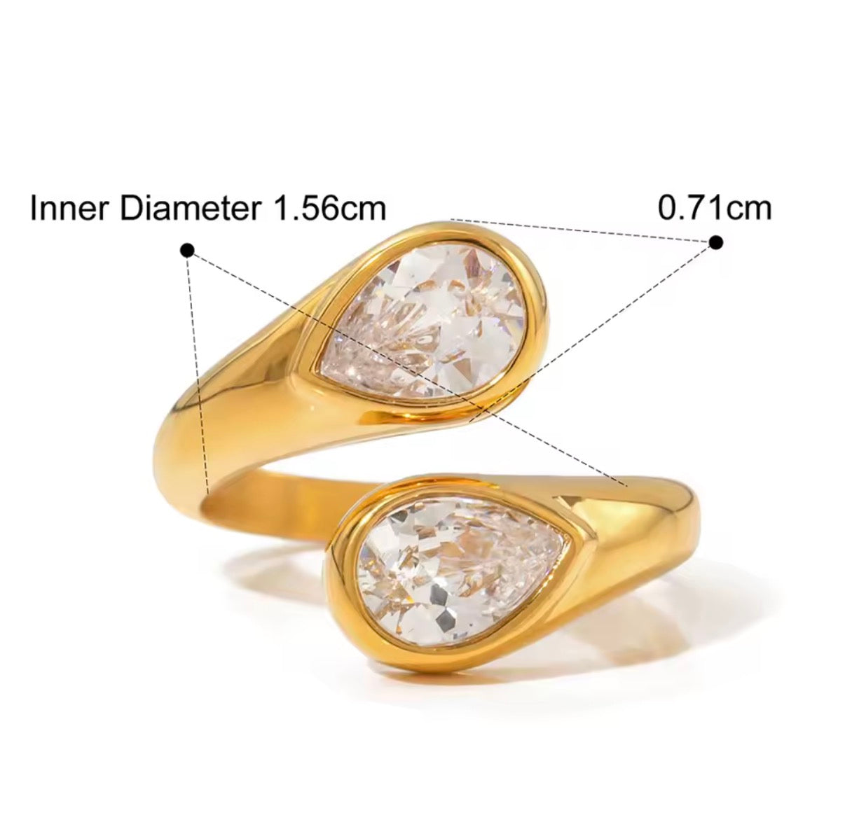 Chelsea Stainless Steel Ring