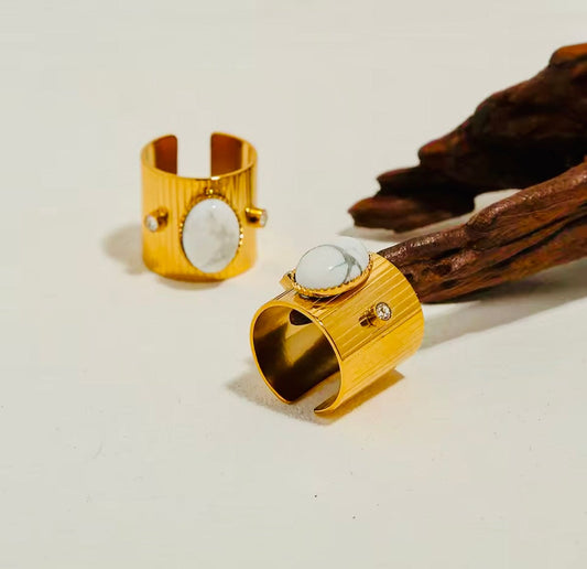 Gio Stainless Steel Ring