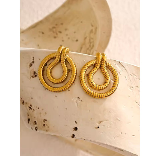 Loren Stainless Steel Earrings