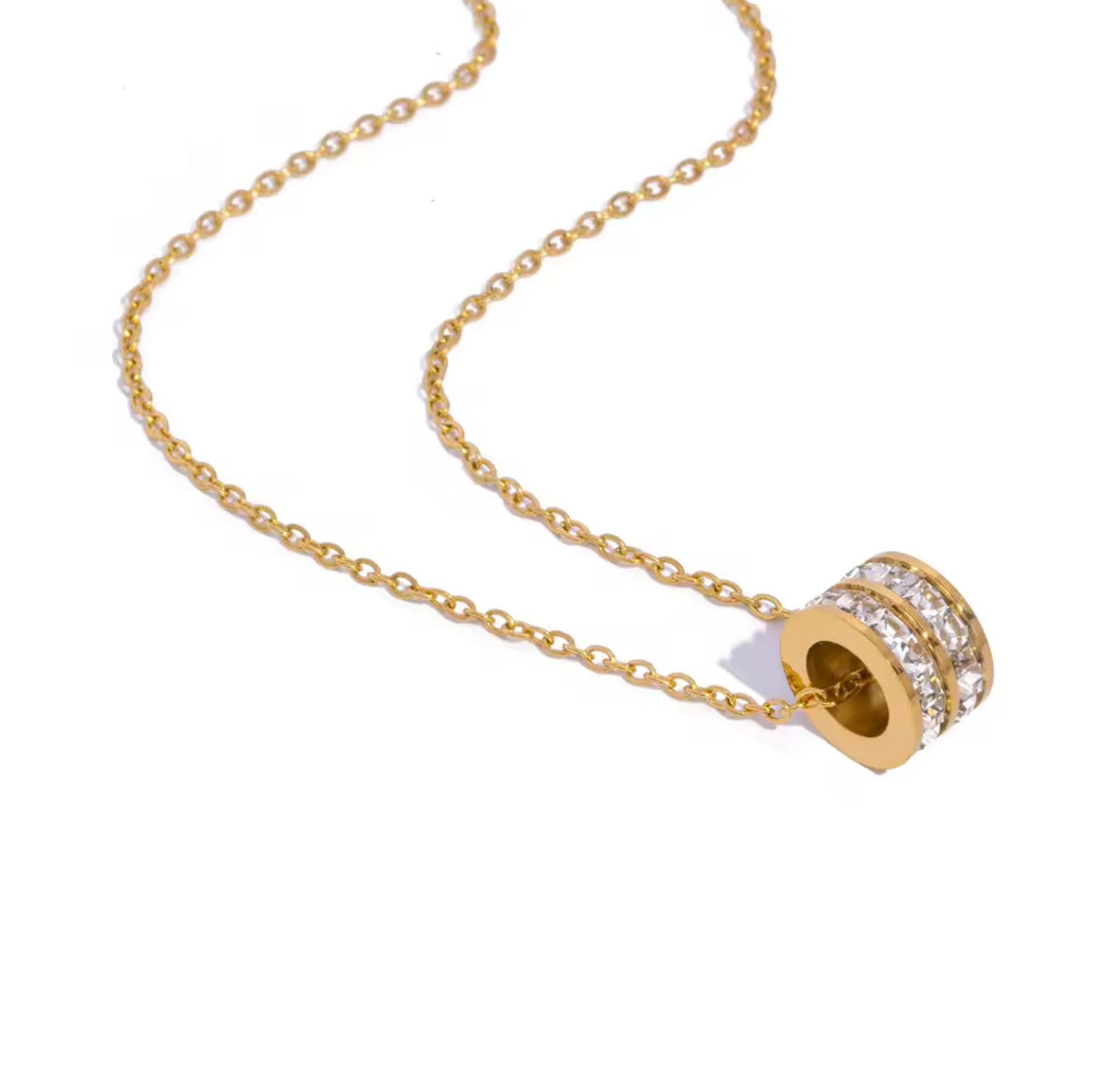 Roller Stainless Steel Necklace