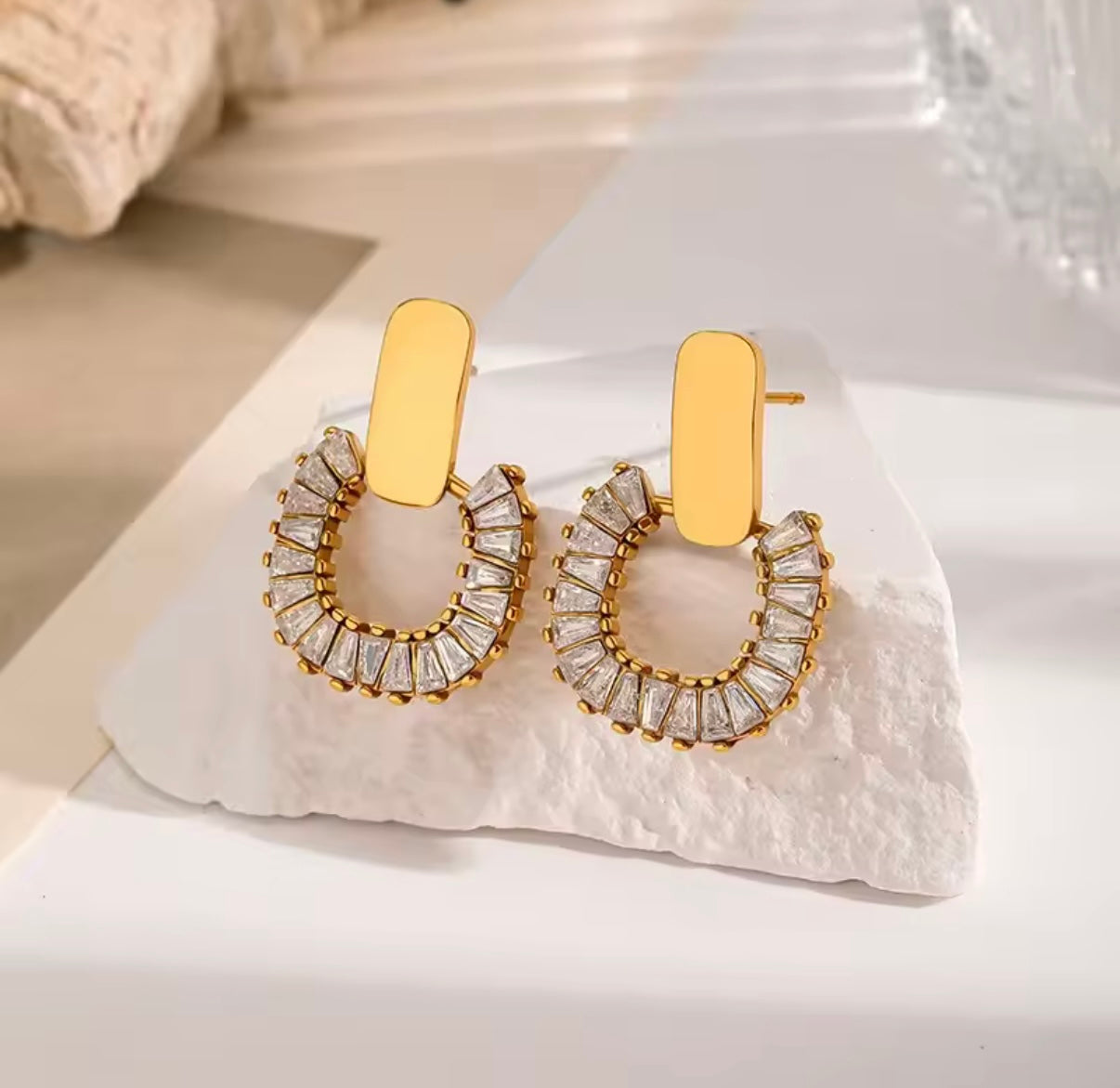 Holly Stainless Steel Earrings