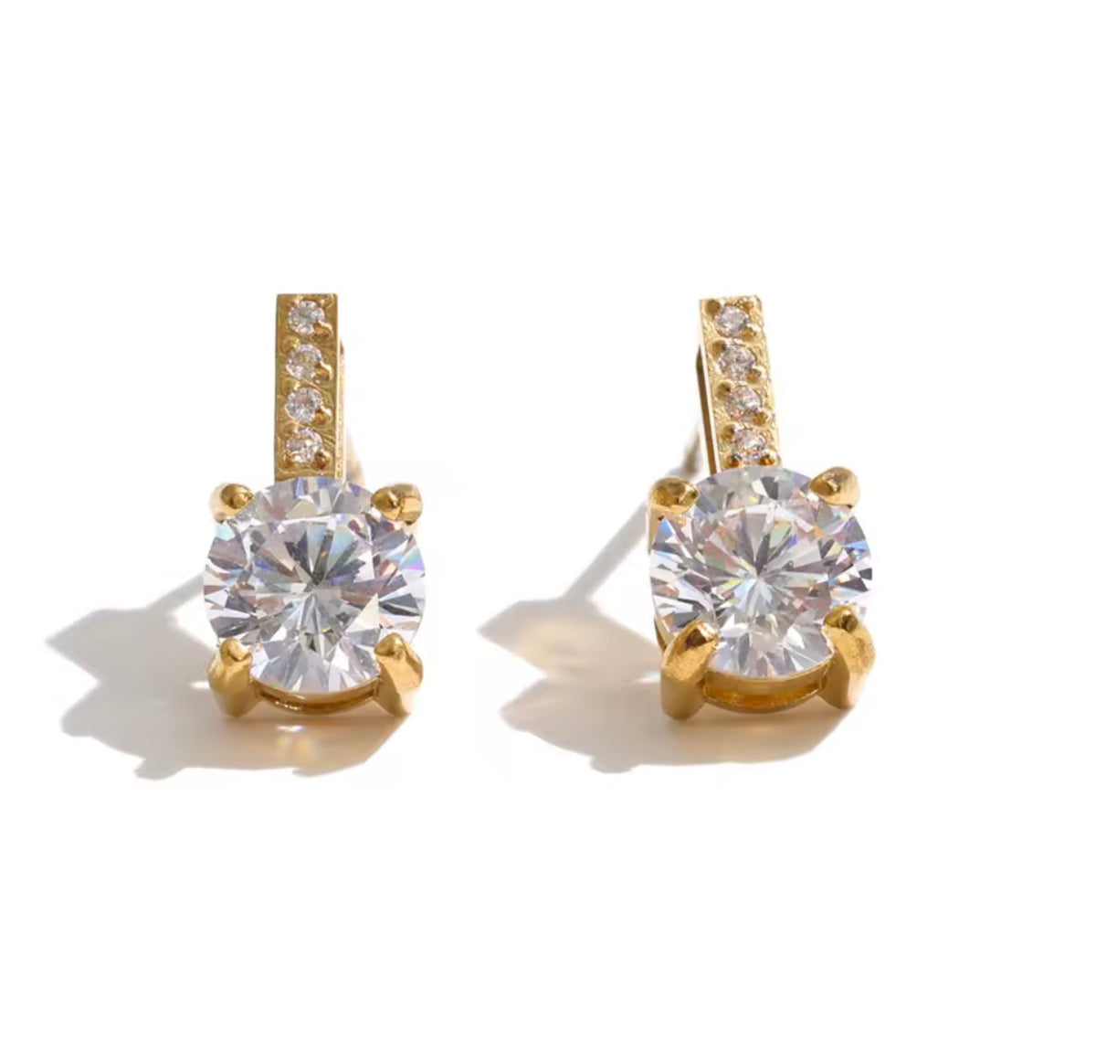 Megan Stainless Steel Studs Earrings