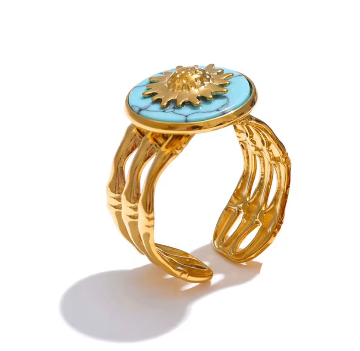 Shining Stainless Steel Ring