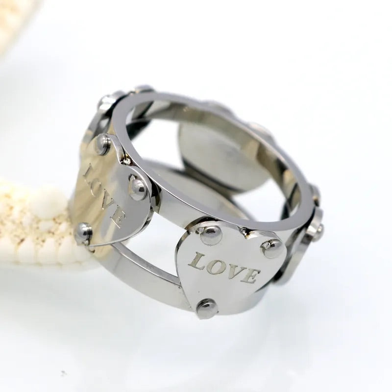 Beyond Love Stainless Steel Ring