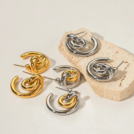 Lauren Stainless Steel Earrings