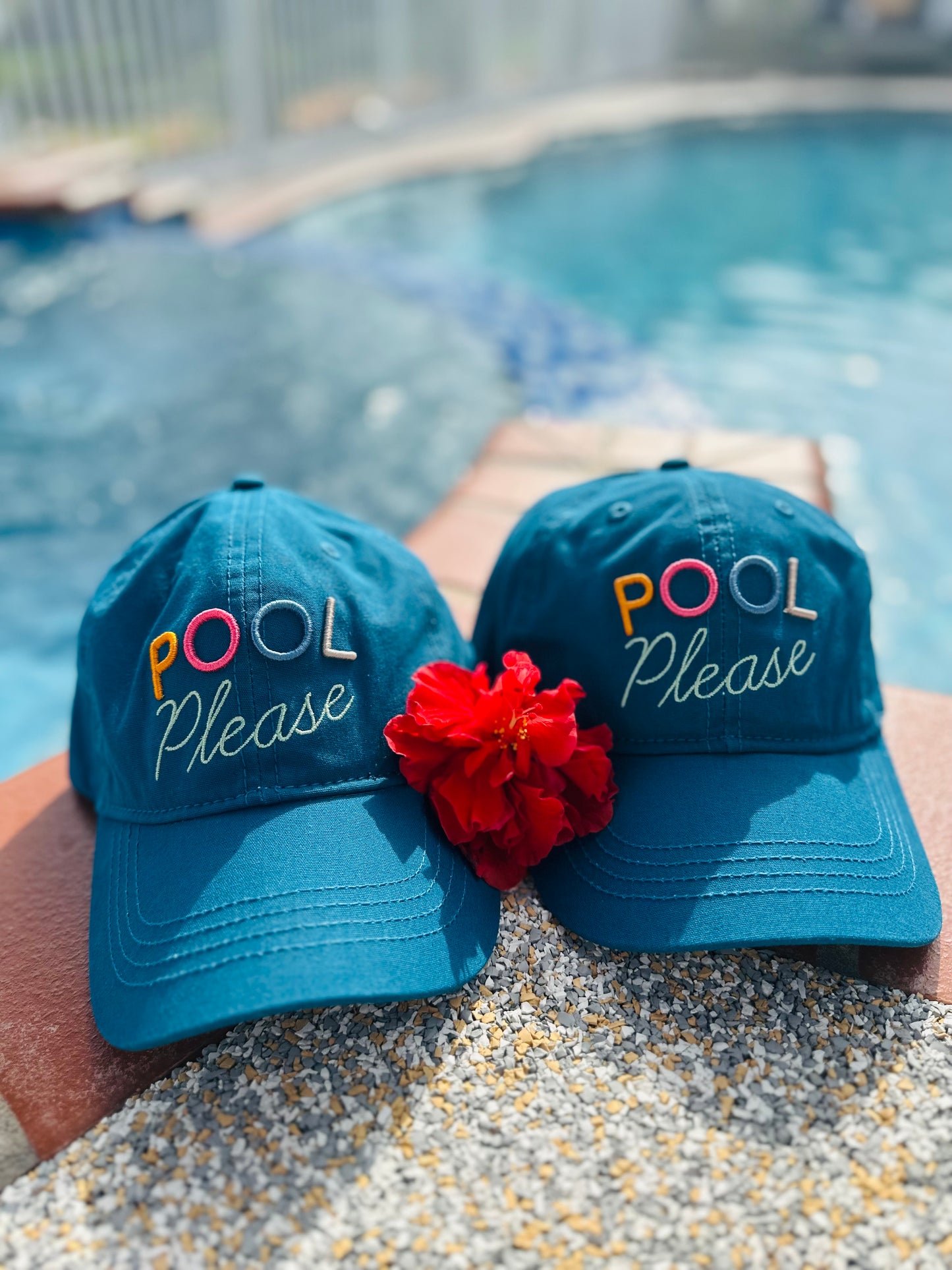 Summer “Pool Please” Cap